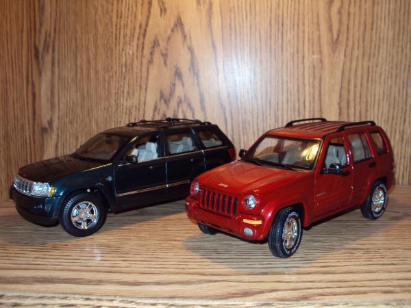 Jeep liberty plastic model #1