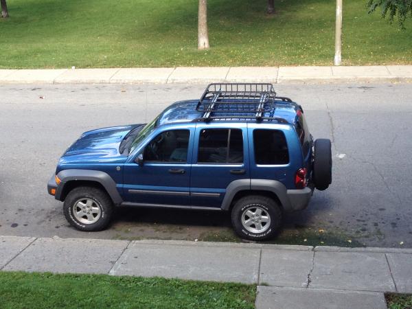 Jeep liberty roof deals basket