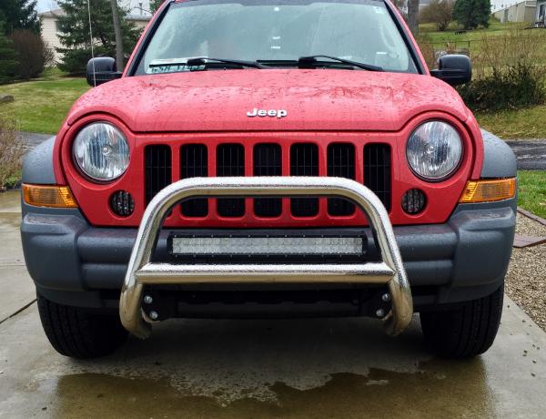 2008 jeep store liberty light bar