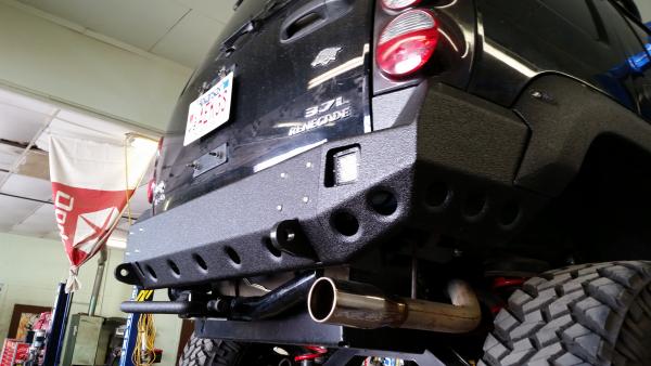 Jeep liberty store rear bumper