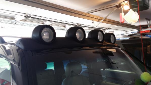 Jeep liberty renegade online roof lights