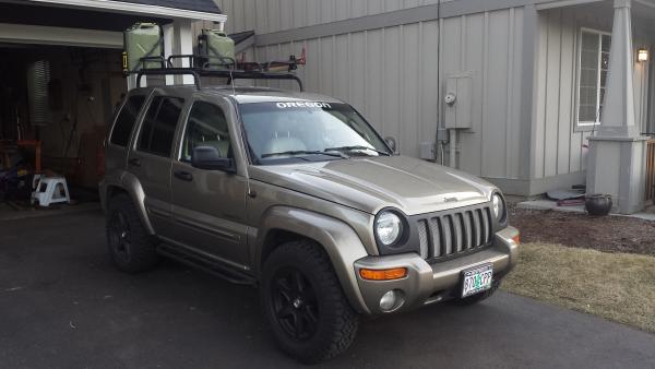 2010 jeep liberty store roof rails